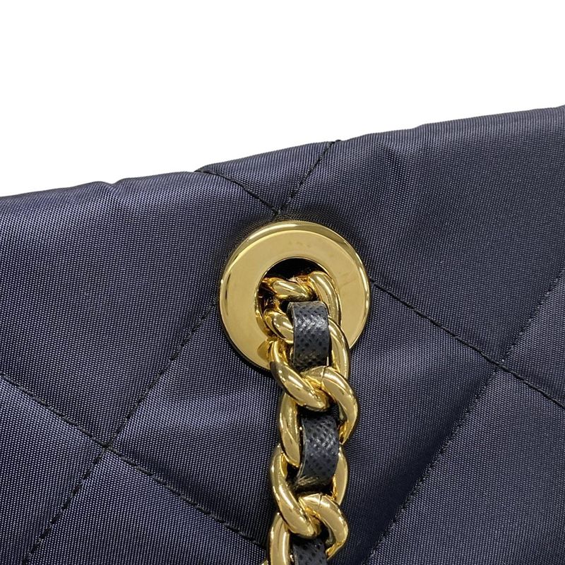 Prada Shoulder Bag - 1bg467 Navy Chain Shoulder/gold Hardware /re-edition 1995