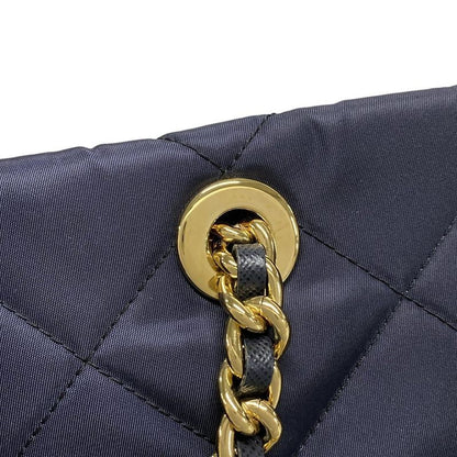 Prada Shoulder Bag - 1bg467 Navy Chain Shoulder/gold Hardware /re-edition 1995
