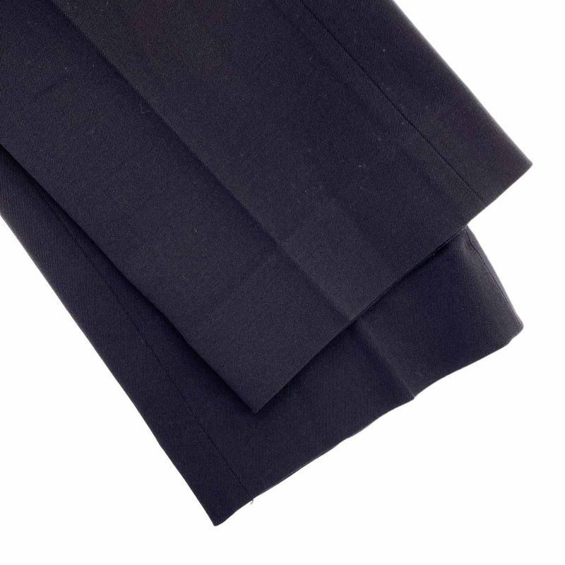 Prada Wool Stretch Slacks Pants Purple 38