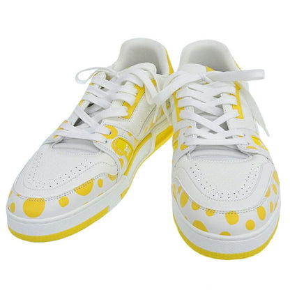 Unused With Box Louis Vuitton 2023 Yayoi Kusama Collaboration Trainer Line Low
