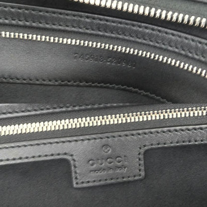 Gucci Petit GG Small Hand Bag 745918 Black 2way Chain Shoulder -