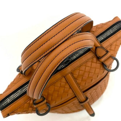 Bottega Veneta 2way Bag Tamboura Orange Camel