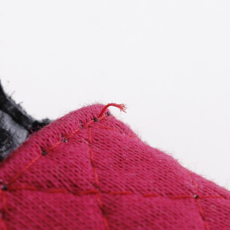 Chanel Chain Pouch Micro Cotton Pink Ladies Shoulder Bag