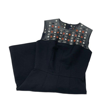 Louis Vuitton Dress Wool Black