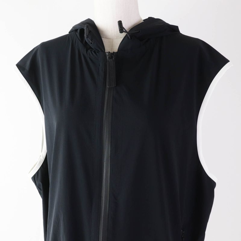 Christian DIOR 243g15a2260 DIOR VIBE Sleeveless Technical Jersey Zip Hoodie