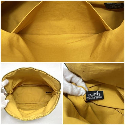 Hermes Pouch Bolide Pouch GM Yellow Bolide Excellent Condition Old Shape