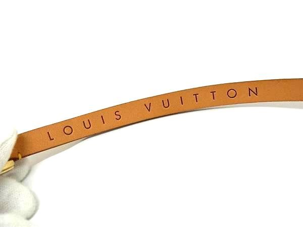 Louis Vuitton M67300 Belt Size M Ladies' Men's Brown Ff3398