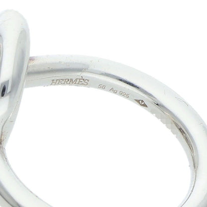 Hermes Echappee Silver Ring Men's 56 14