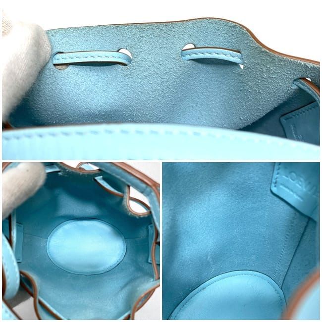 Loewe Shoulder Bag Nanoballoon F22253 Light Blue