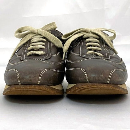 Hermes Quick Sneakers Ec21024 Brown 24.0cm (9.45in)