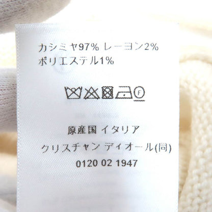 Christian DIOR 24AW 414s94am064 97% Cashmere Star Signature Logo Bottle Neck