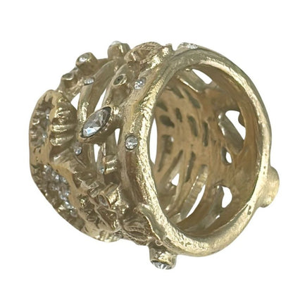 Chanel Rhinestone Ultra Ring