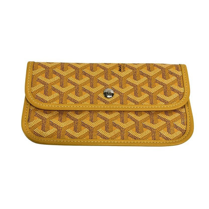 Goyard Saint Louis GM Yellow Leather Tote Bag