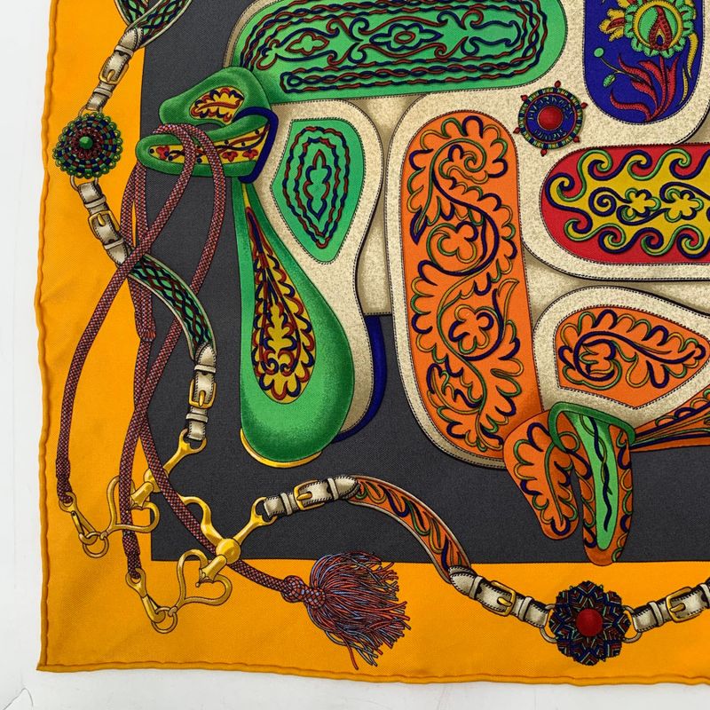 Hermes Scarf Silk Festival Multicolor