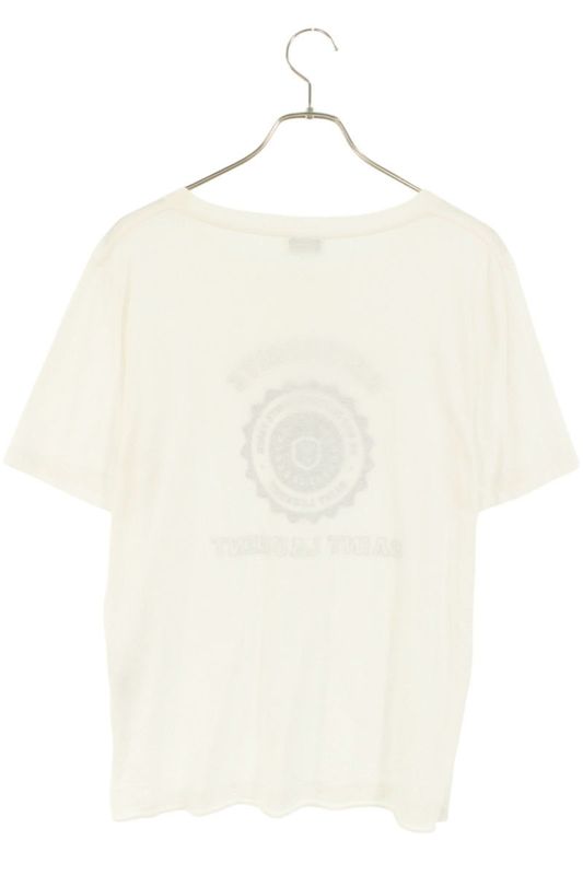 Saint Laurent Paris 464564 Yb1eh College Logo T-shirt Men's S