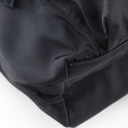 Gucci Backpack 019.0302 Nylon Canvas Black Unisex Backpack/daypack