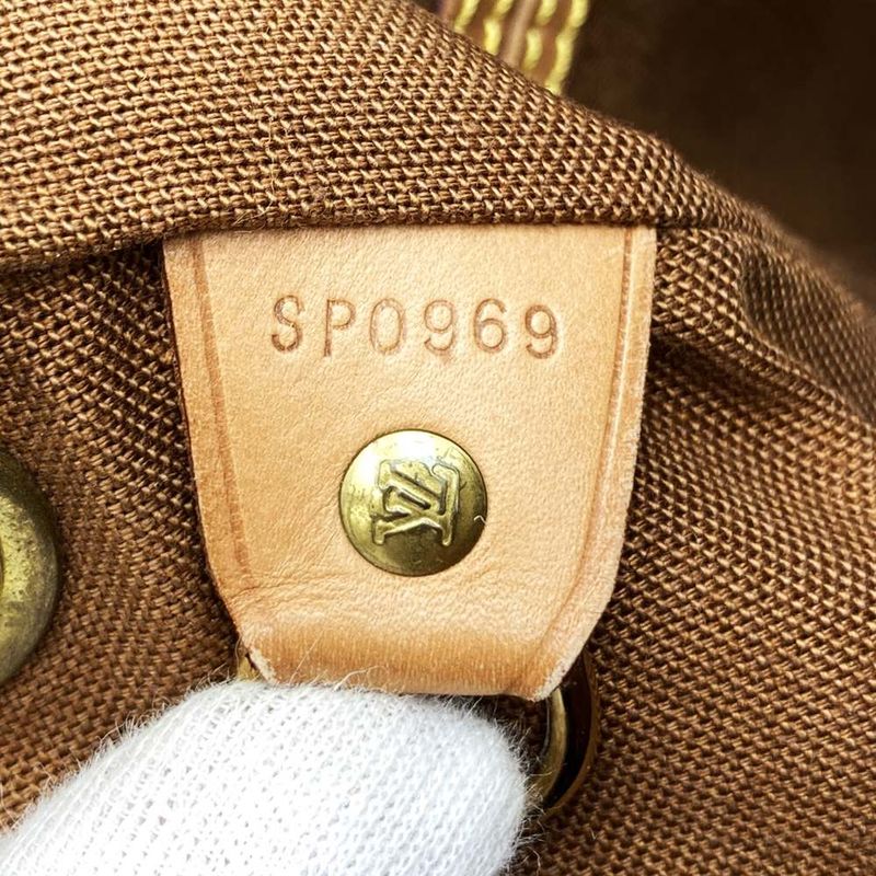 Louis Vuitton M51136 Montsourismm Backpack Daypack Brown Monogram Canvas Women