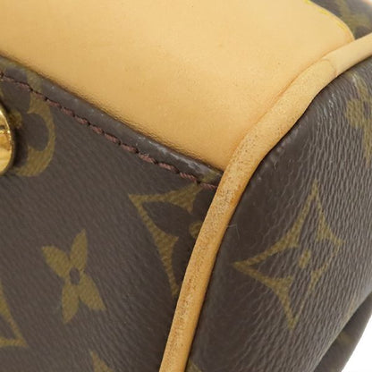 Louis Vuitton Handbag Beverly MM Monogram Canvas Monogram Gold Hardware Brown