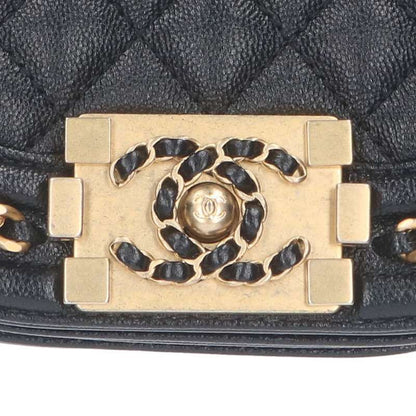 Chanel As3350 Boy Chanel Small Luxury Line Chain Shoulder Bag Women