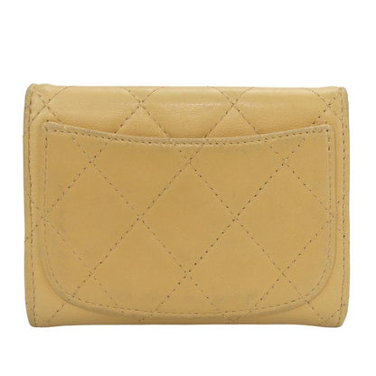 Chanel Coin Case Timeless Classic Lambskin Beige Silver Hardware 10 Hardware