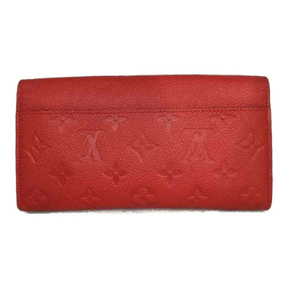 Louis Vuitton Portefeuille Sarah Monogram Empreinte M61181 Red