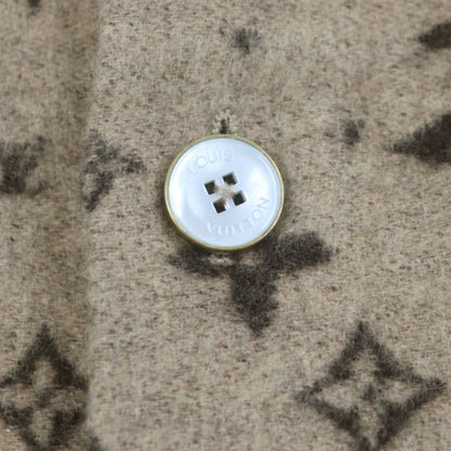  Louis Vuitton 2025 Hsb39w Wool Silk Cashmere Logo Button Monogram Shirt