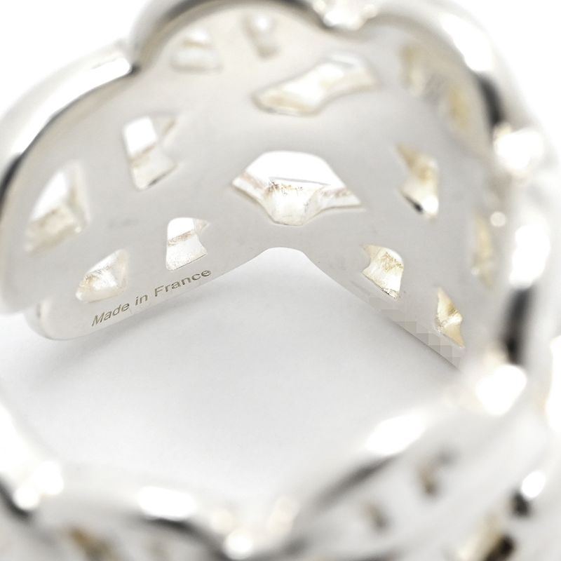 Hermes Ring Chaine D'ancre Anchene GM Silver 925 Silver #48 (Jp8) Accessories