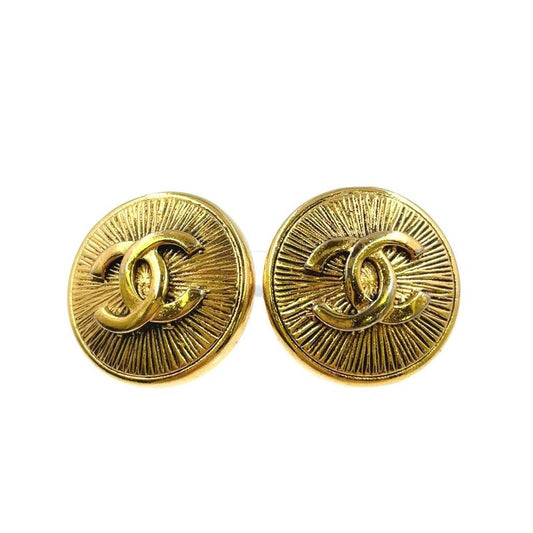 Chanel Coco Mark Vintage GP Earrings
