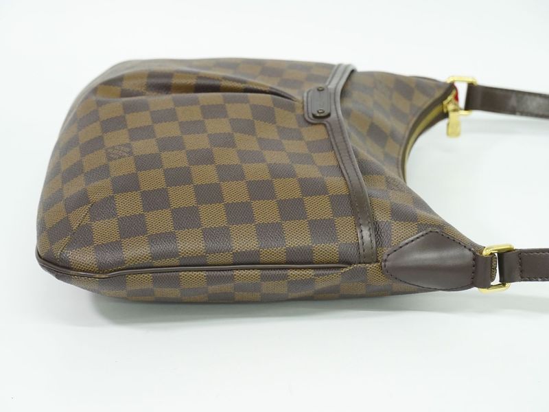 Authentic Louis Vuitton LV Bloomsbury PM Damier Ebène Shoulder Bag Pochette