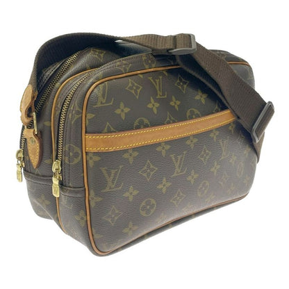 Louis Vuitton M45254 Monogram PVC Reporter PM Shoulder Bag Brown 455894
