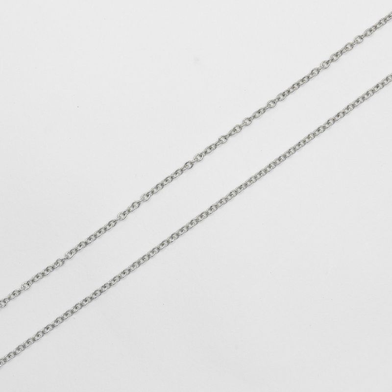 Tiffany & Co Sentimental Heart Extra Mini Pt950platinum X Diamond Ladies 2.58g