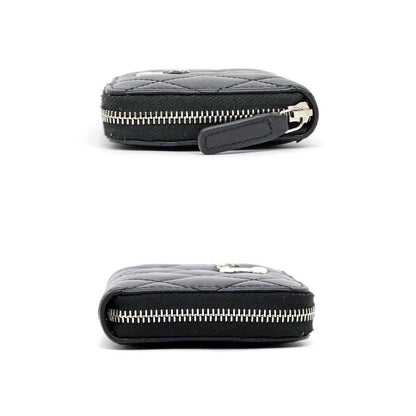 Chanel Compact Wallet Star Black Svhardware Ap3728 Coin Case