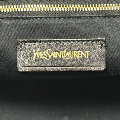 Yvessaint Laurent Handbag Cabas Susic 311220 Black Leather