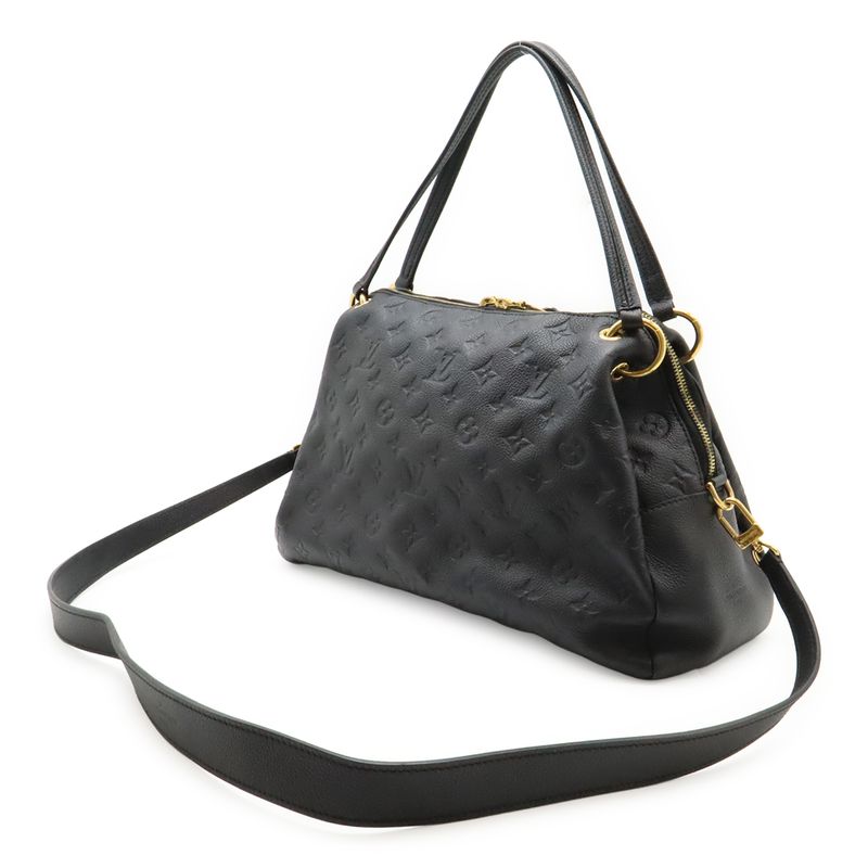 Louis Vuitton Monogram Empreinte Pontje PM Handbag Tote Bag 2WAY Shoulder Bag