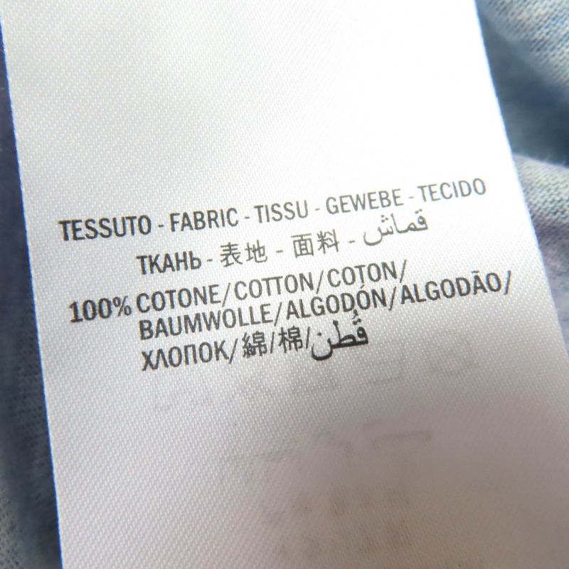 Gucci 492347 100% Cotton Ignacimon Real Print Short Sleeve T-shirt Black XS