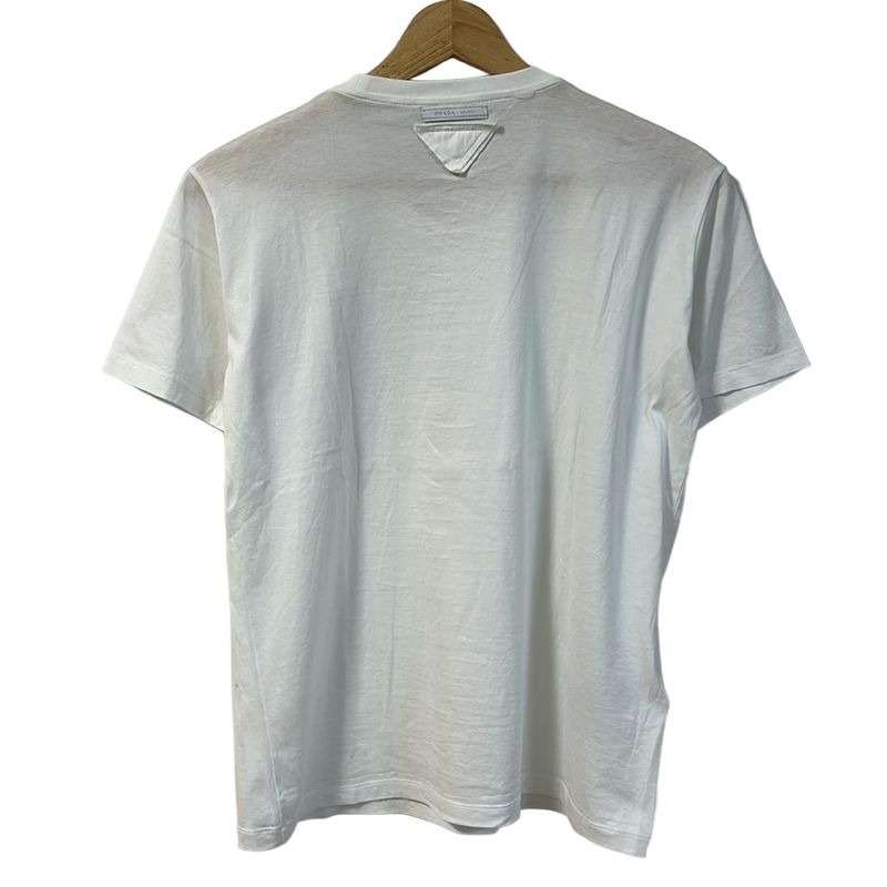 Prada Short Sleeved T-shirt Size L Women - White