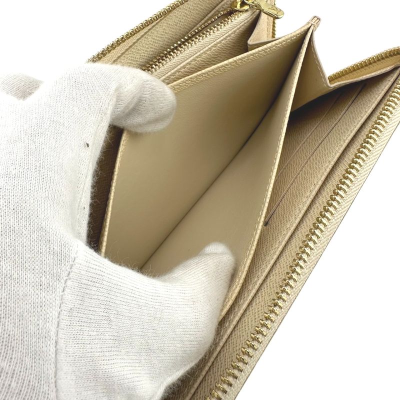 Louis Vuitton N60019 Azure Round Zipper Zippy Wallet Long Wallet Louis Vuitton