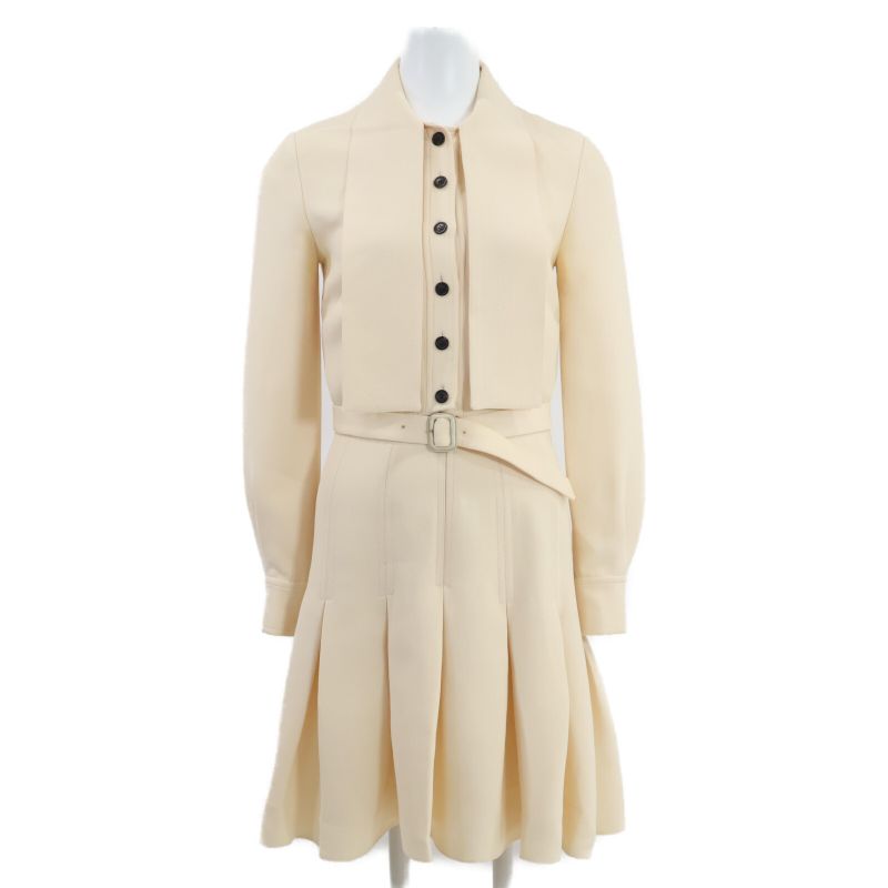 Christian DIOR 841d16a1166 Silk Blend With Belt 38