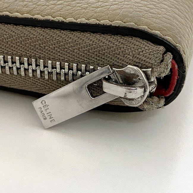 Celine Bifold Wallet Medium Zip Around