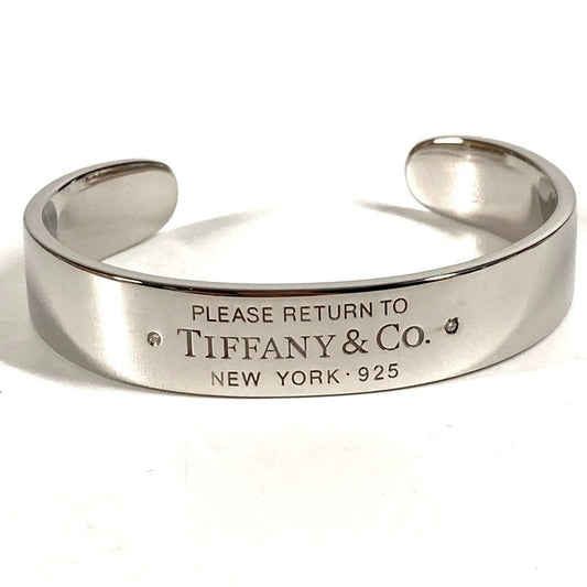 Tiffany & Co Bangle Return To Tiffany & Co Narrow Cuff Bangle Ag925 Silver