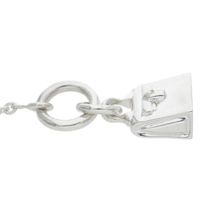Hermes Amulet Kelly Silver Necklace Men's 43cm (16.93in)