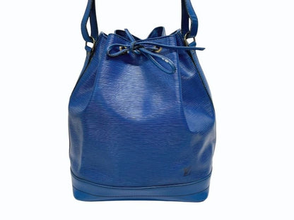 Louis Vuitton Shoulder Bag Epi Noe Blue Gold — view 2