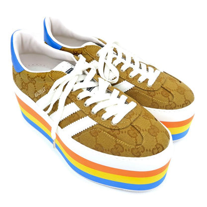 Gucci Adidas Collaboration Sneakers - Thick Sole Gazelle 707873