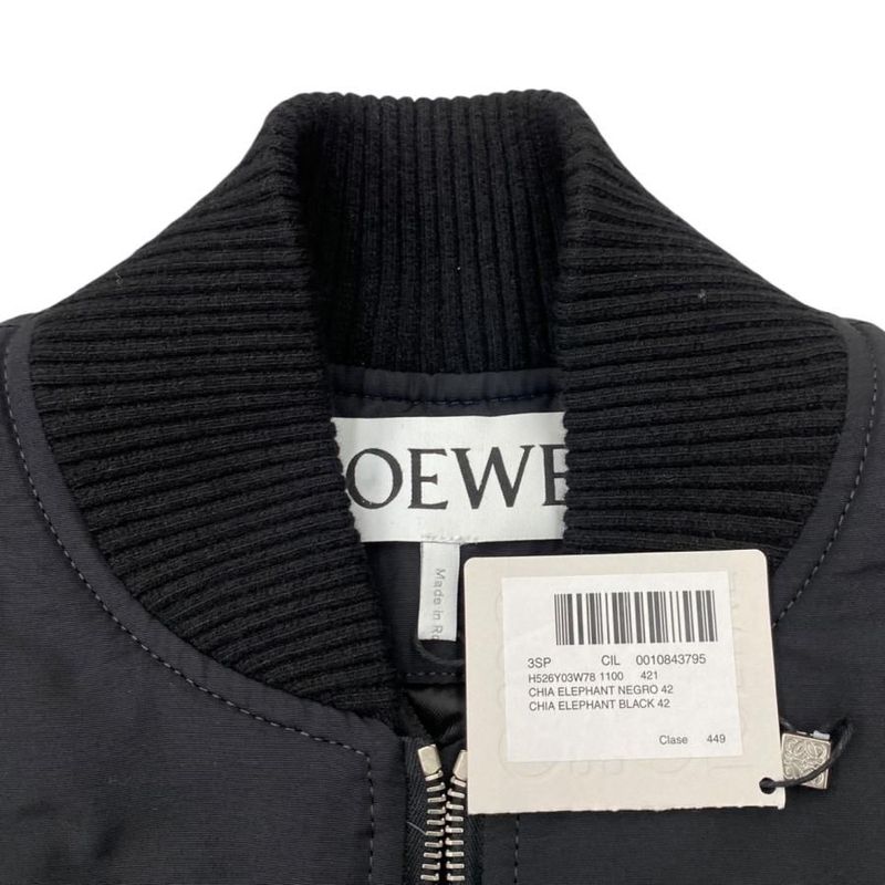 Loewe Blouson Cheerlephant Jacket H526y03w78 Size 42 Elephant Black Green Blue