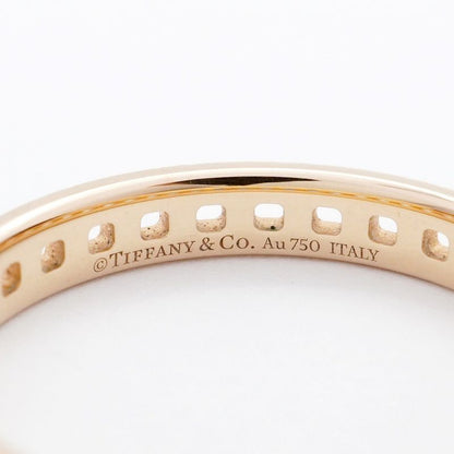 Tiffany & Co Ring T True/narrow 18K Pink Gold Pink Gold #215 Men's