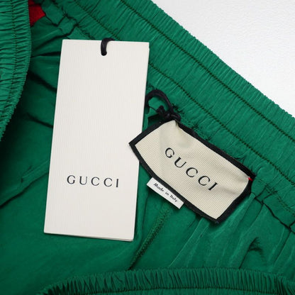 Gucci Pants Size S GG Logo Patch Nylon Pants Made In Italy 20240617 Ra0109