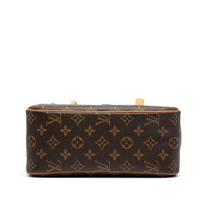 Louis Vuitton Monogram Cité MM Handbag One Shoulder Bag M51182 Brown PVC