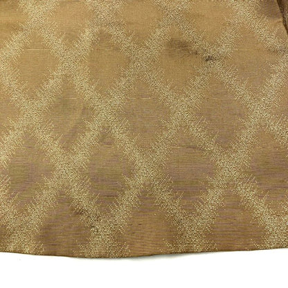 Bottega Veneta Silk Jacquard Skirt Camel Brown 42