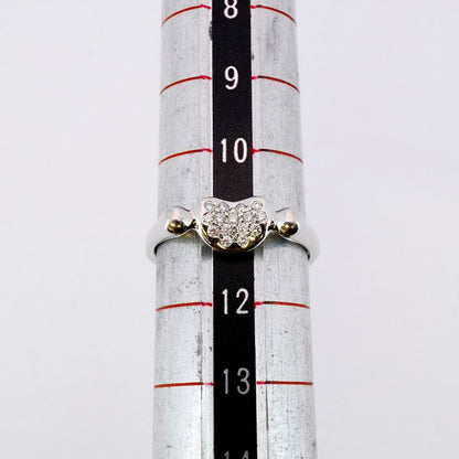 Tiffany & Co Ring Bean Pt950 Platinum Diamond #11 Ladies