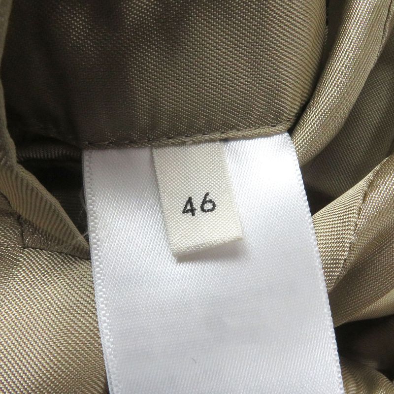 Celine 2m82a004n Technical Cotton Oversized Mack Coat Beige 46 Made In Italy